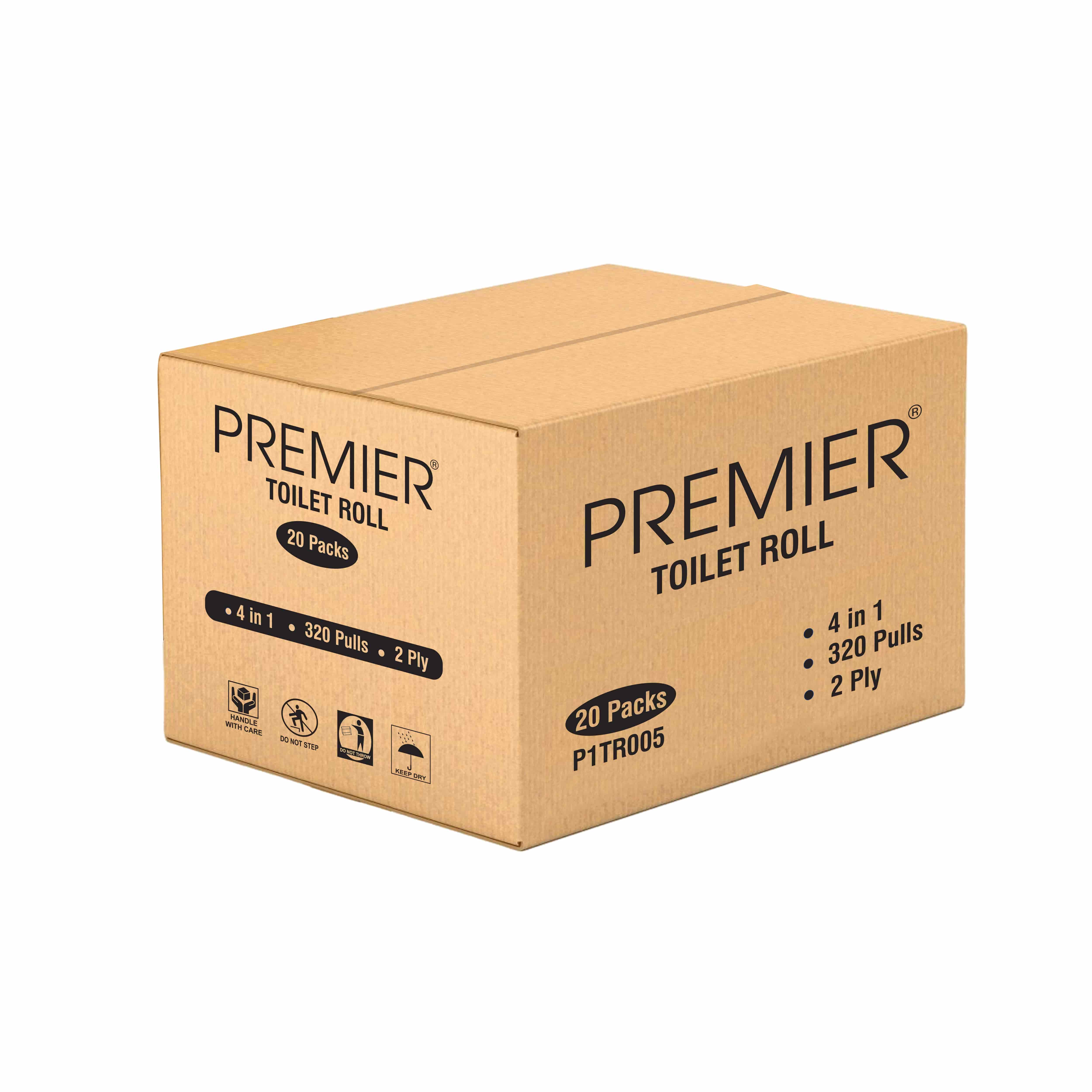 Premier Tissue  Paper TR 320 Pulls 4 x 1